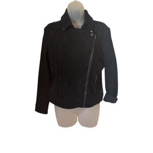 Blue Rain Women's  Suede Look Jacket w/Stretch    XSMALL    #T
